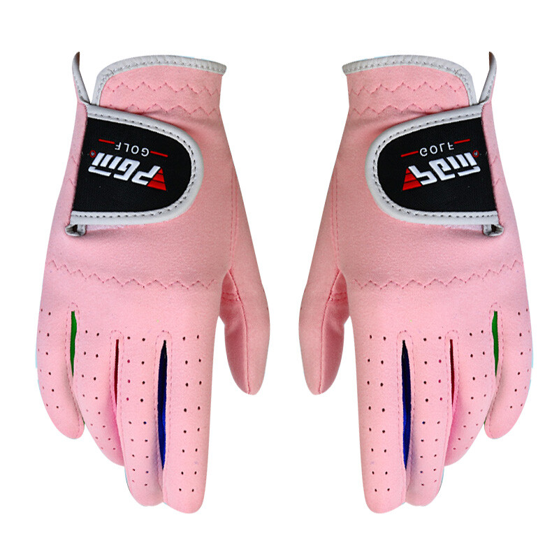 PGM兒童高爾夫手套 粉色款，16號，運動場館服務新選擇